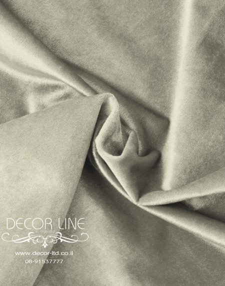 בד קטיפה איטלקית 3 מטר רוחב בצבע מוקה