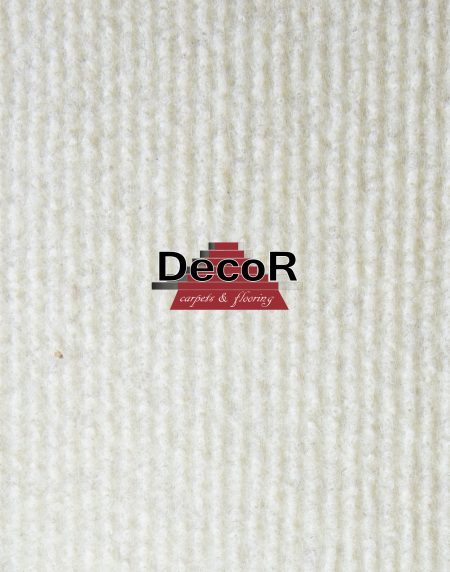 שטיח לבד בצבע שמנת