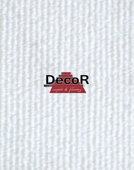 שטיח לבד בצבע לבן