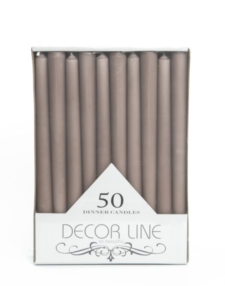 נר אצבע בצבע שוקו